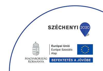 Széchenyi 2020 logó az alsó pozícióban